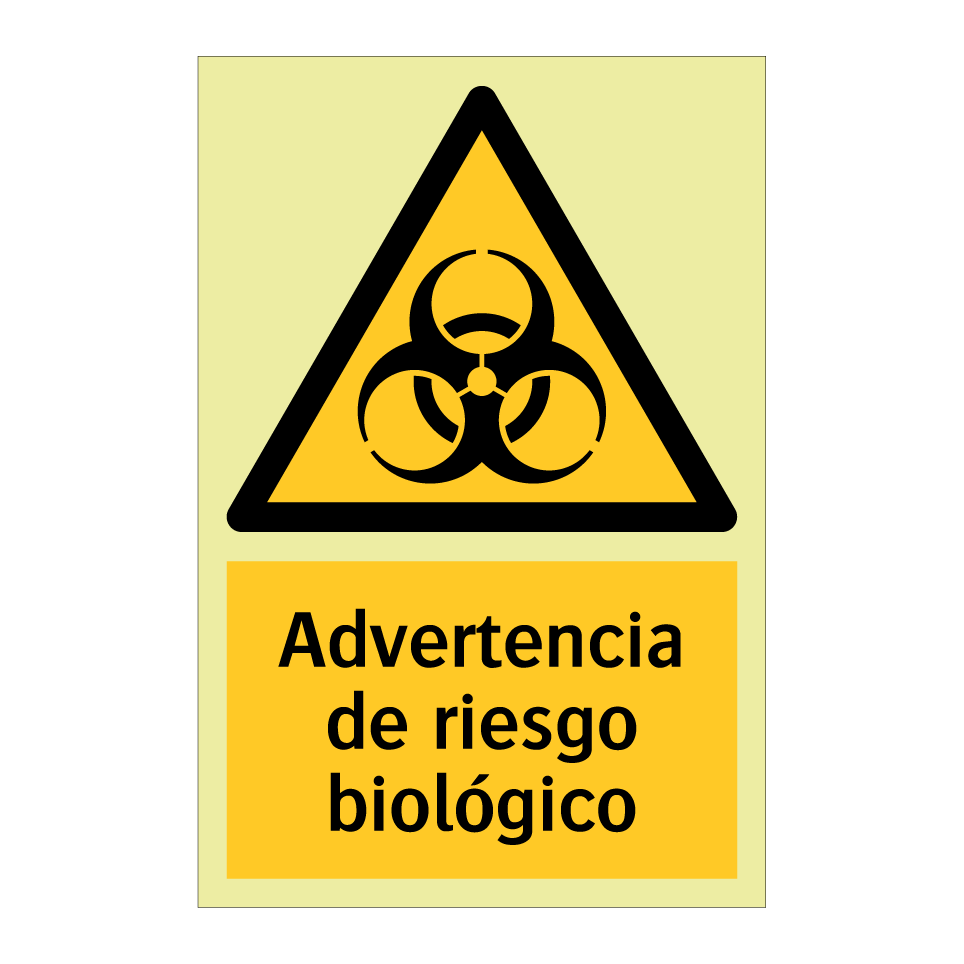 Advertencia de riesgo biológico