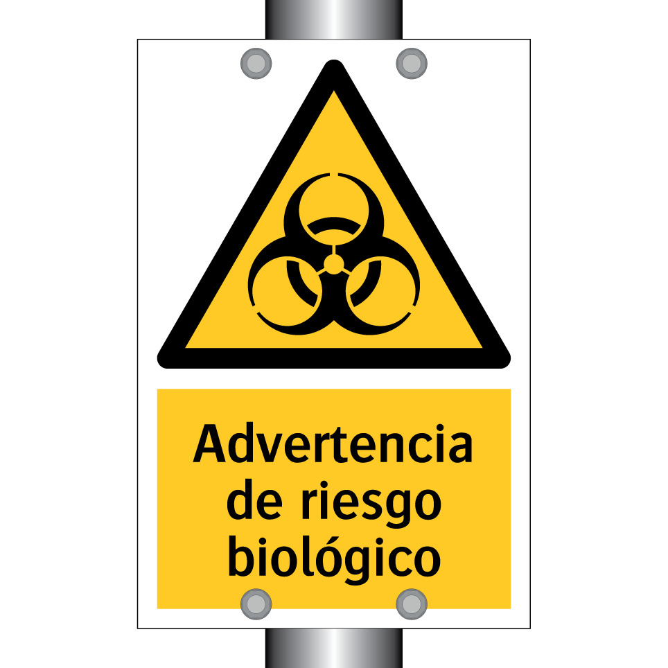 Advertencia de riesgo biológico