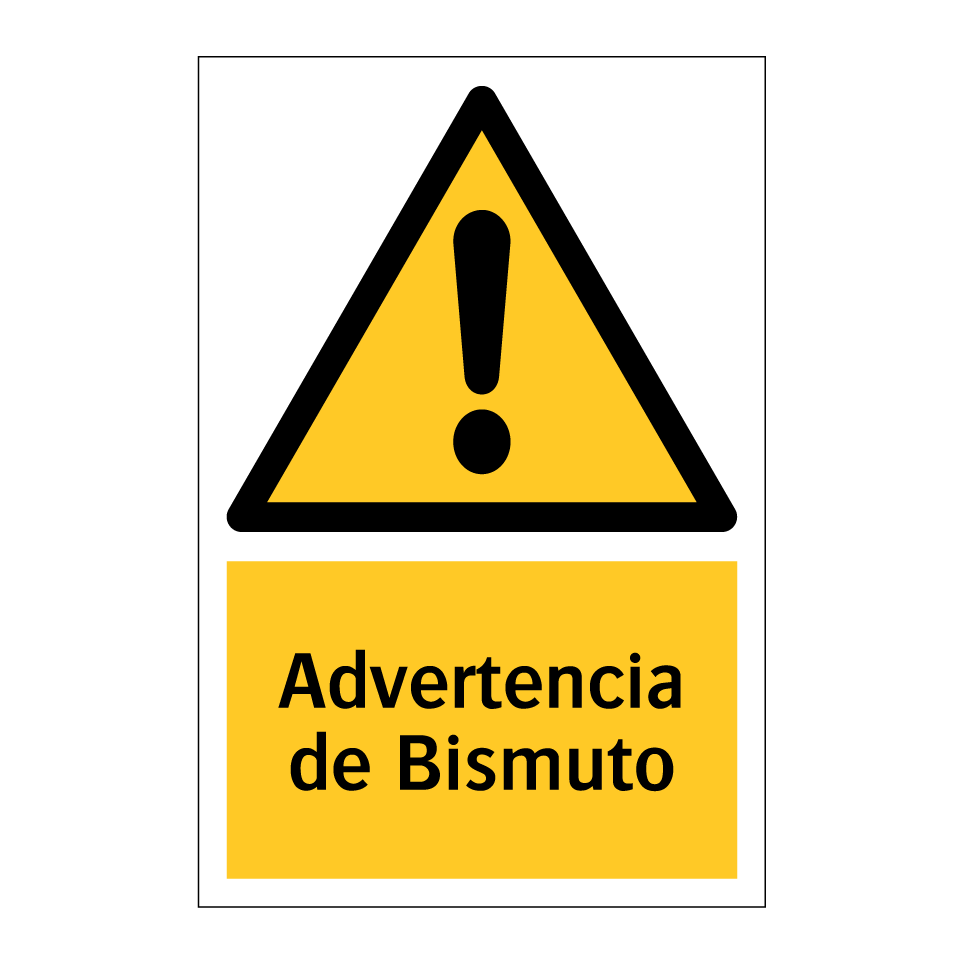 Advertencia de Bismuto