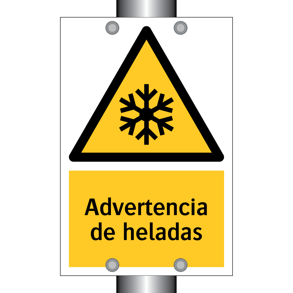 Advertencia de heladas