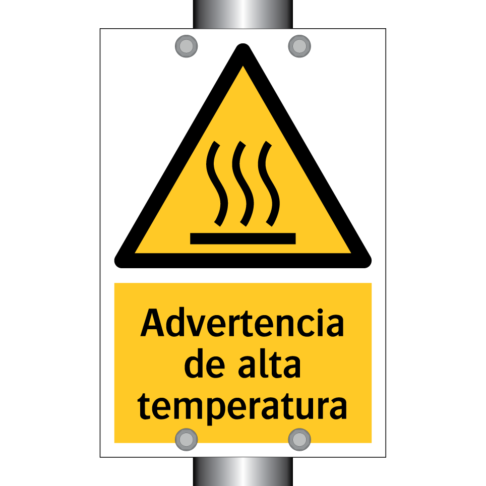 Advertencia de alta temperatura