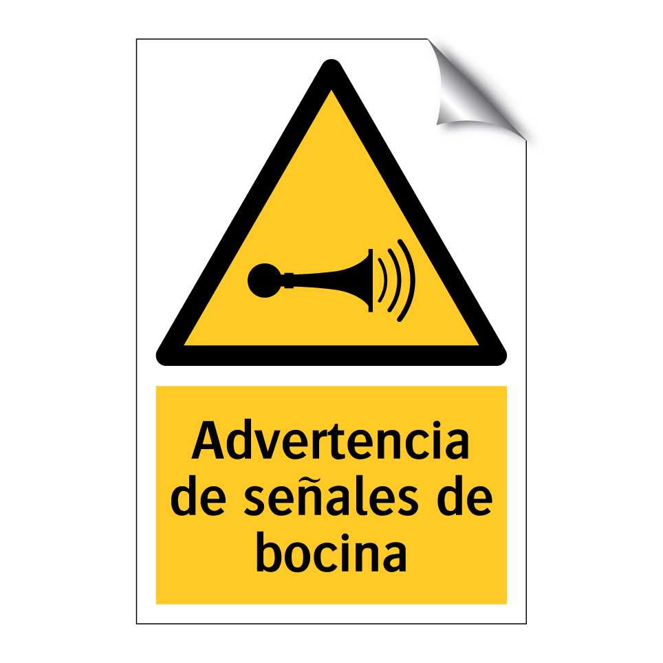 Advertencia de señales de bocina