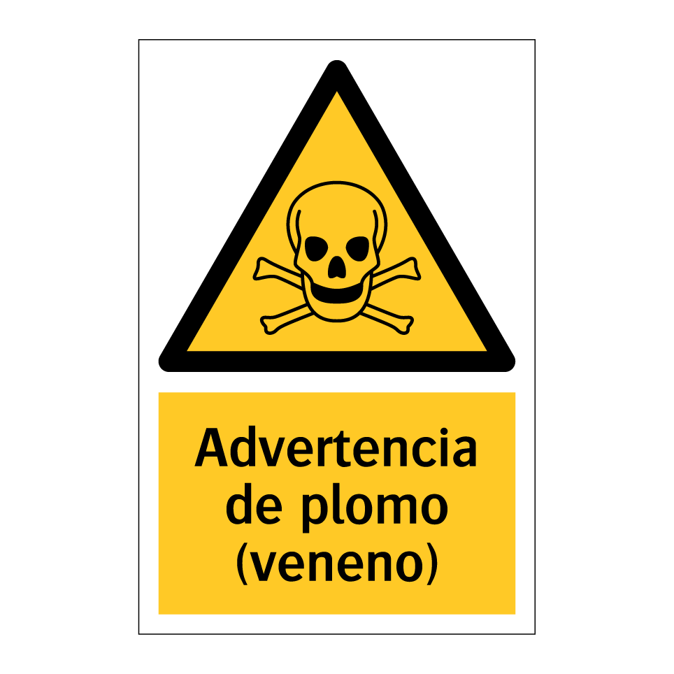 Advertencia de plomo (veneno)