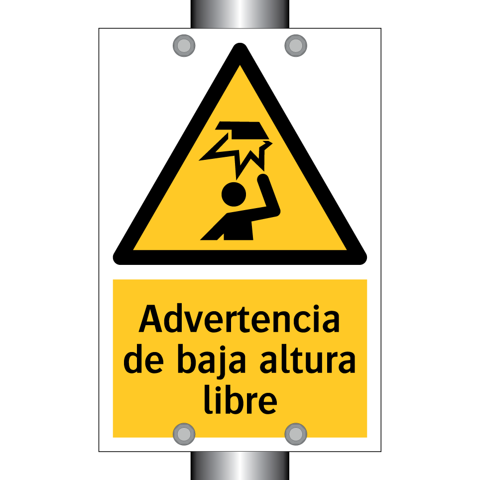 Advertencia de baja altura libre