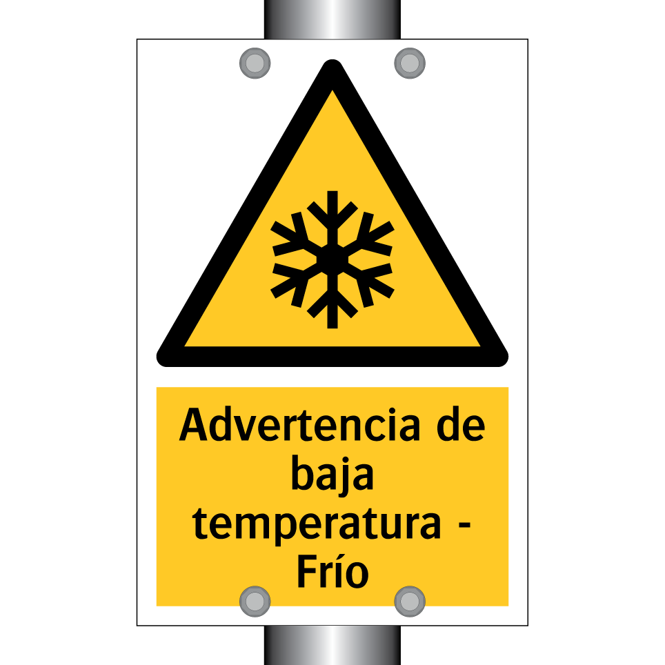 Advertencia de baja temperatura - Frío