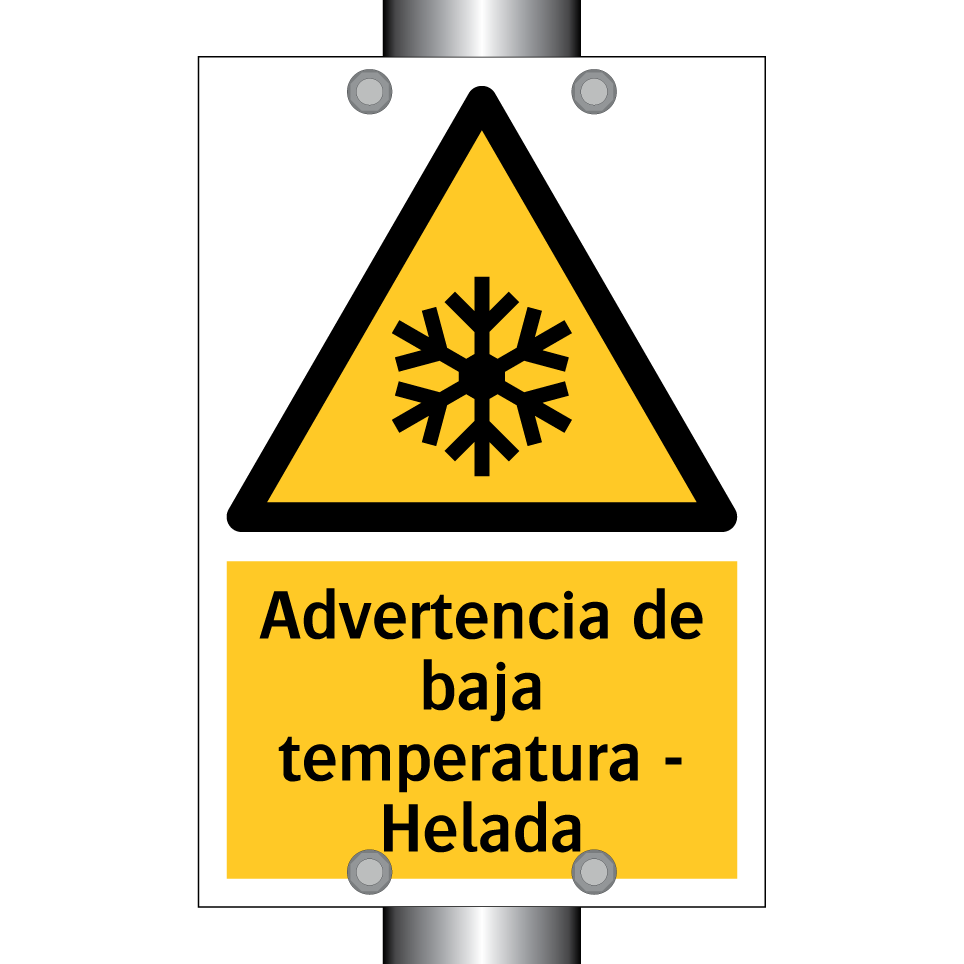 Advertencia de baja temperatura - Helada