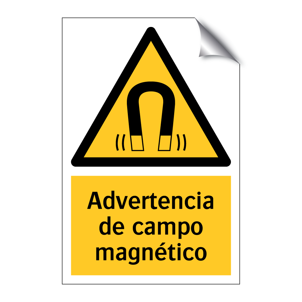Advertencia de campo magnético