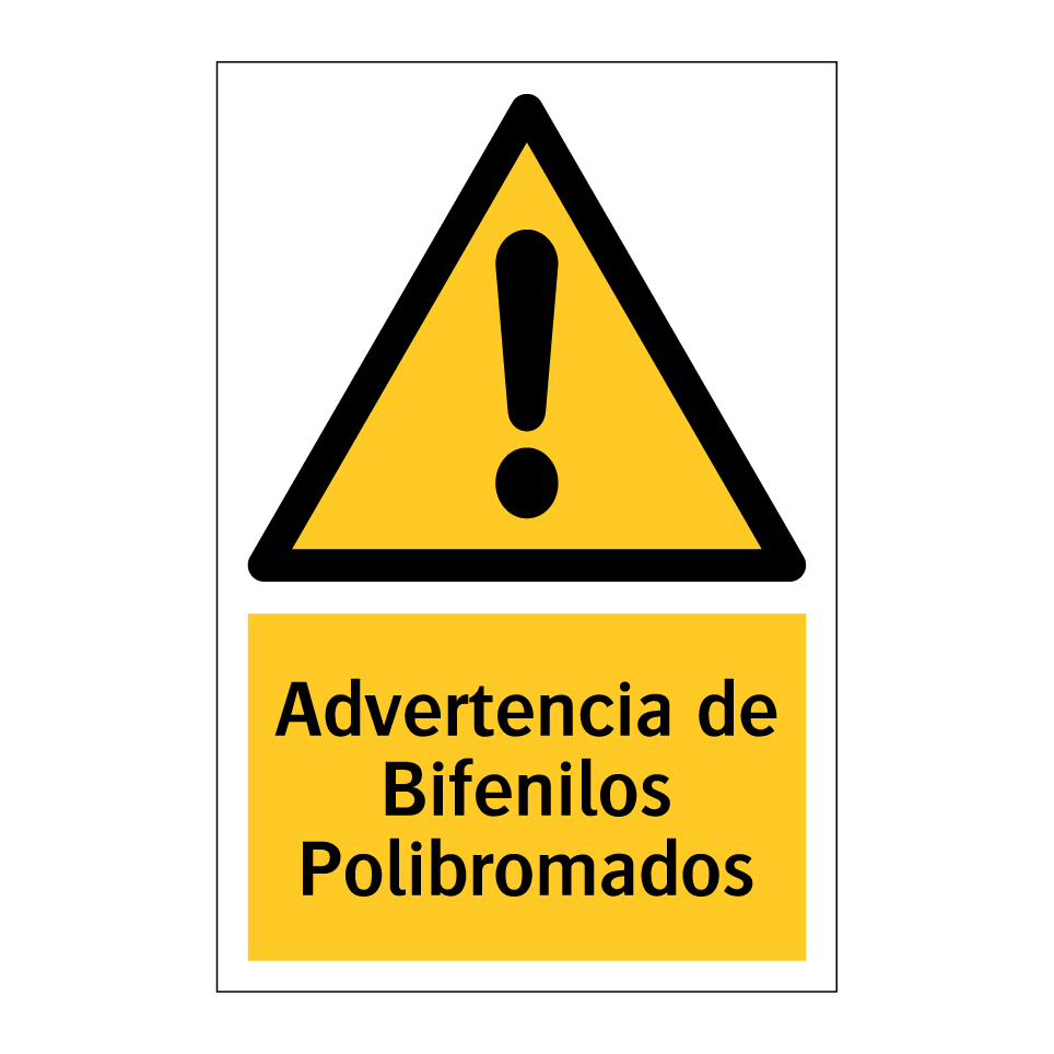 Advertencia de Bifenilos Polibromados