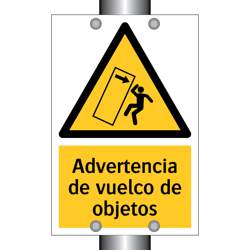 Advertencia de vuelco de objetos