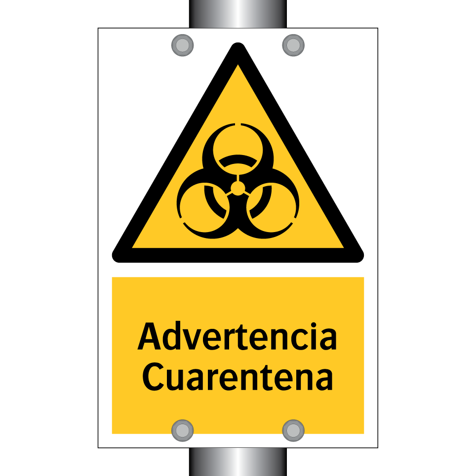 Advertencia Cuarentena