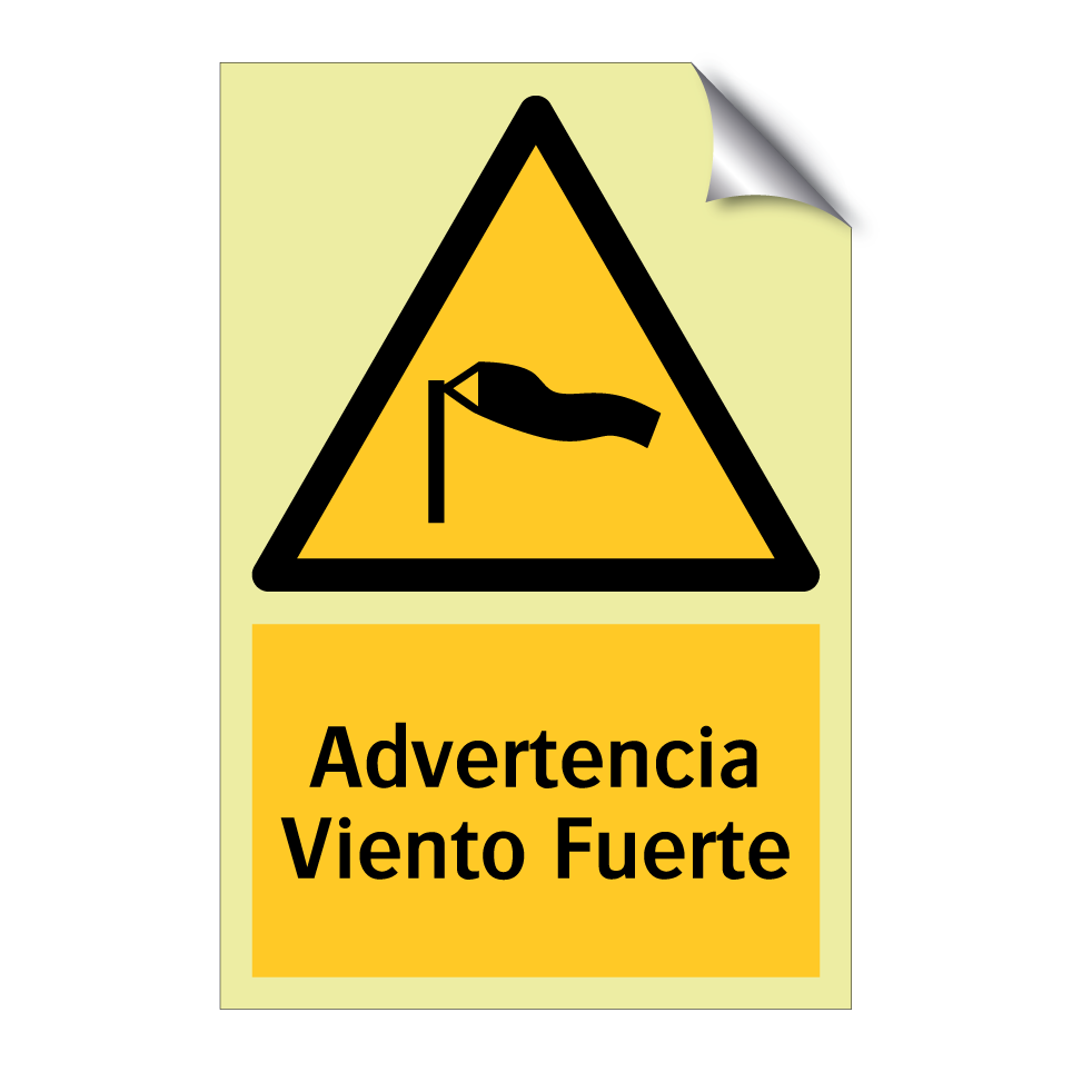 Advertencia Viento Fuerte