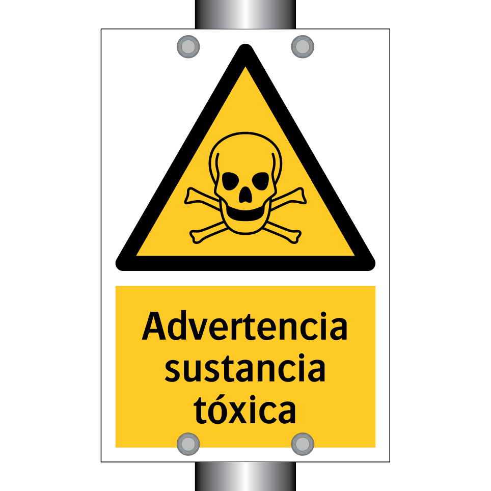 Advertencia sustancia tóxica