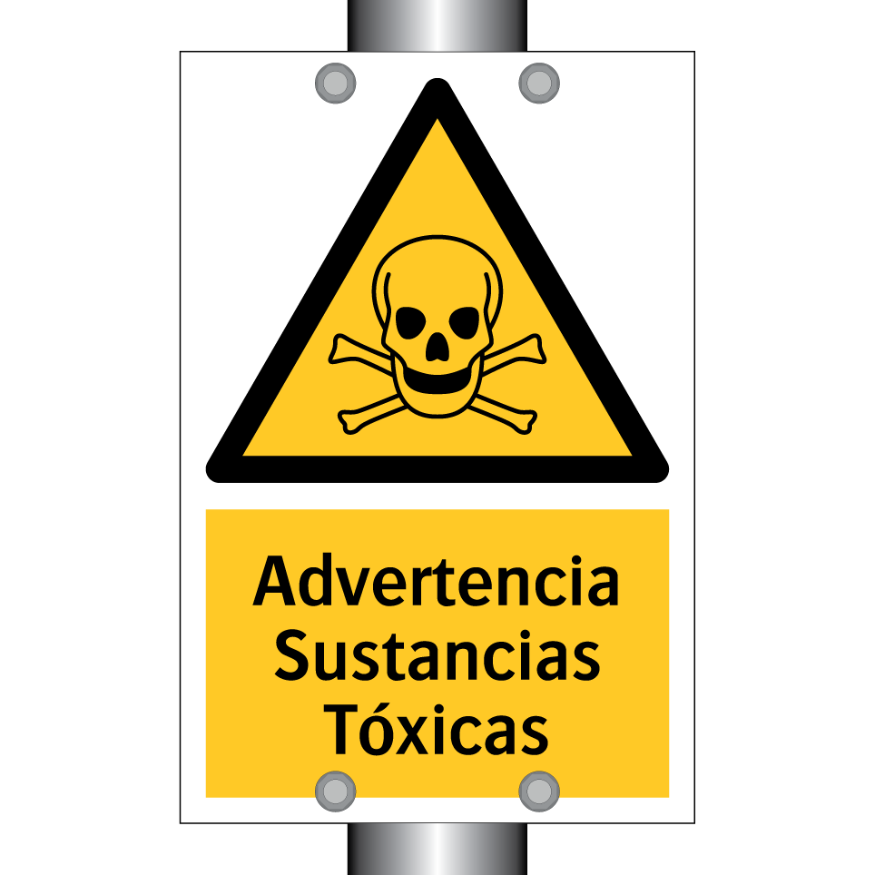 Advertencia Sustancias Tóxicas