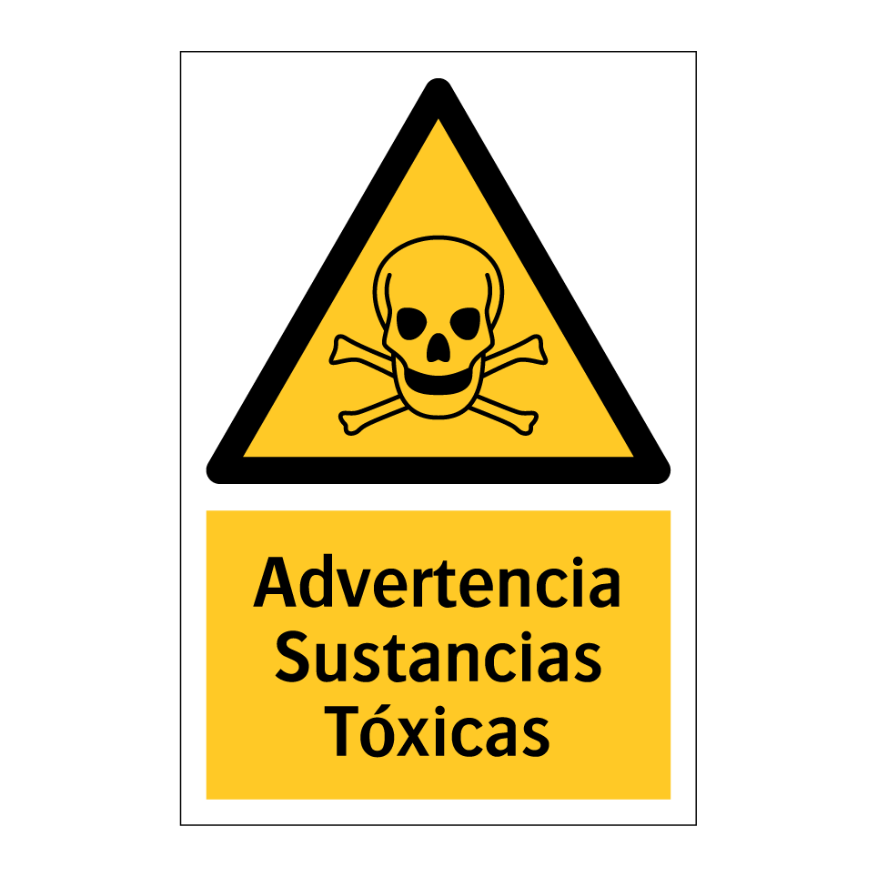 Advertencia Sustancias Tóxicas