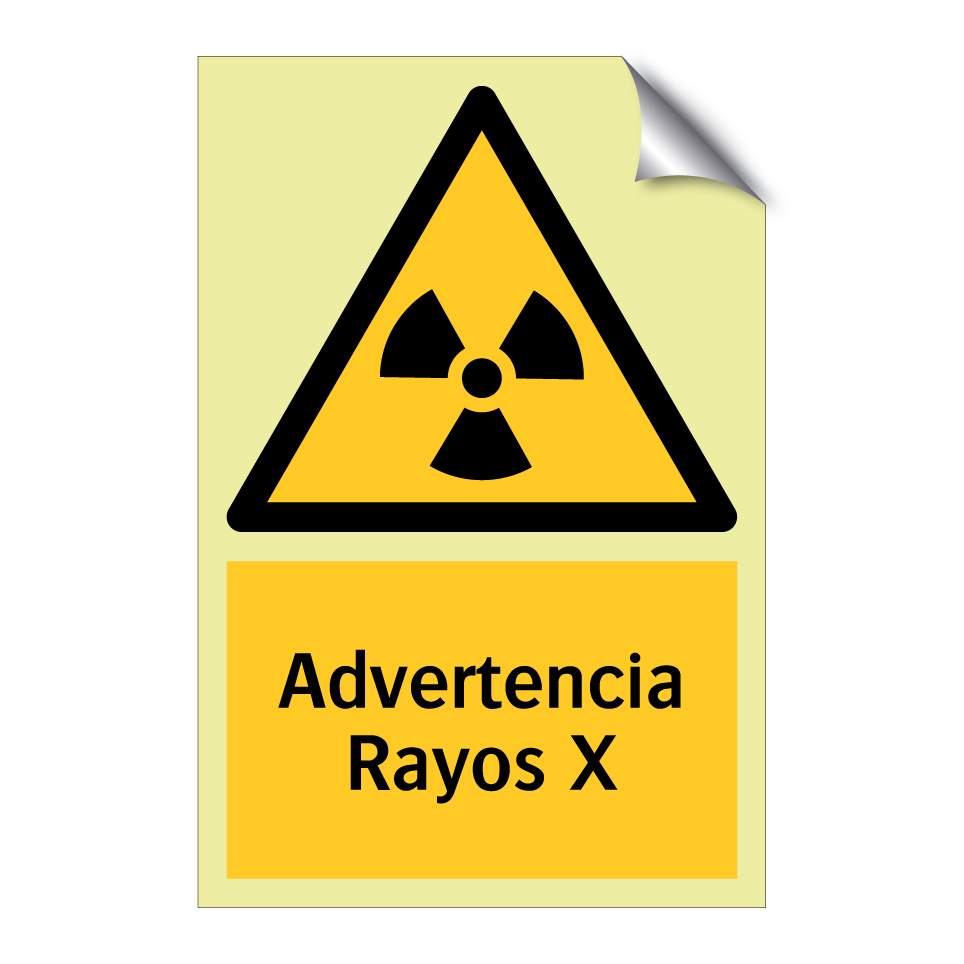 Advertencia Rayos X