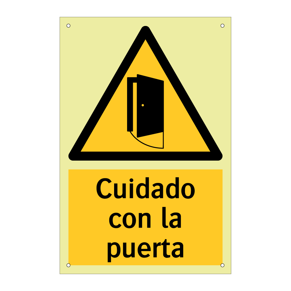 Cuidado con la puerta