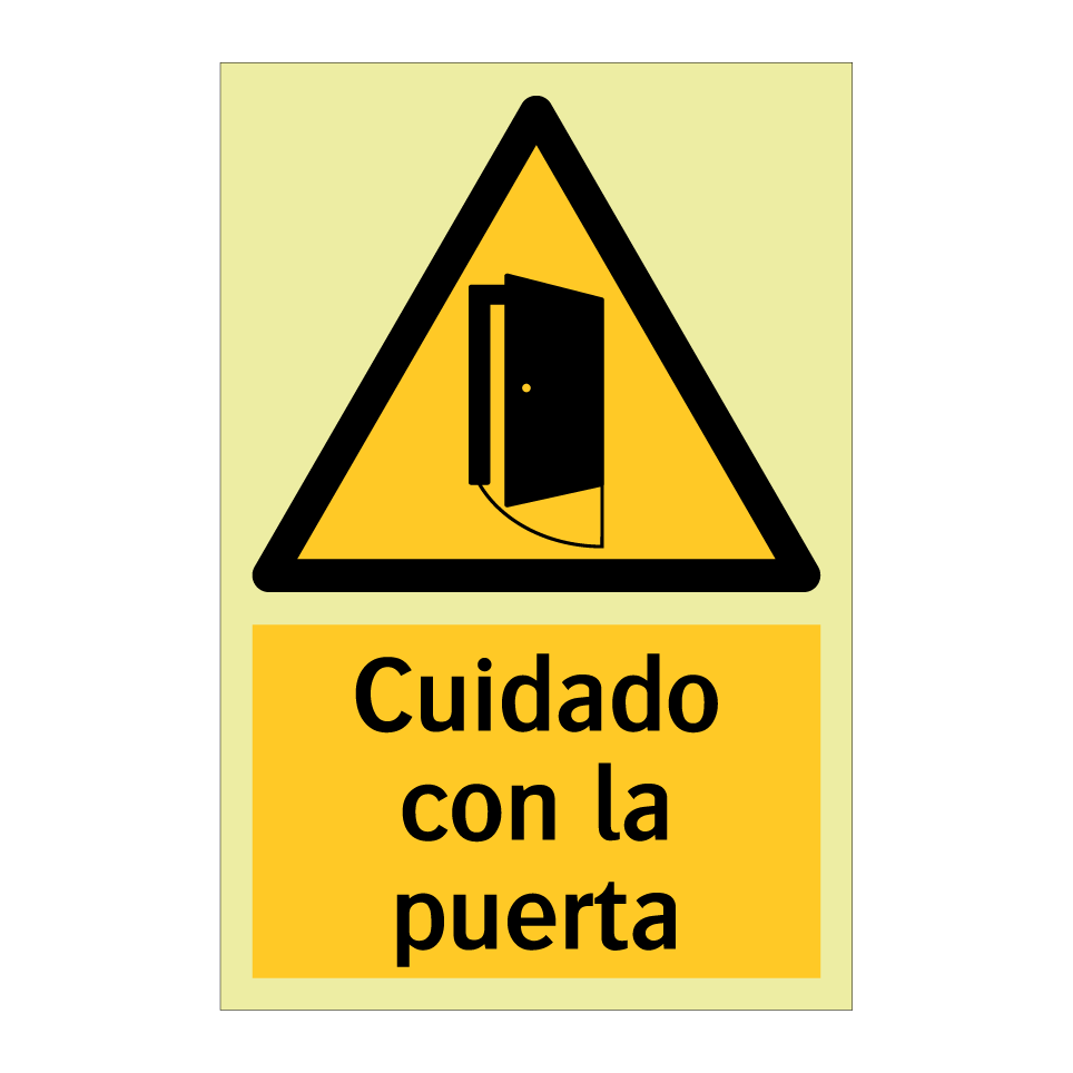 Cuidado con la puerta