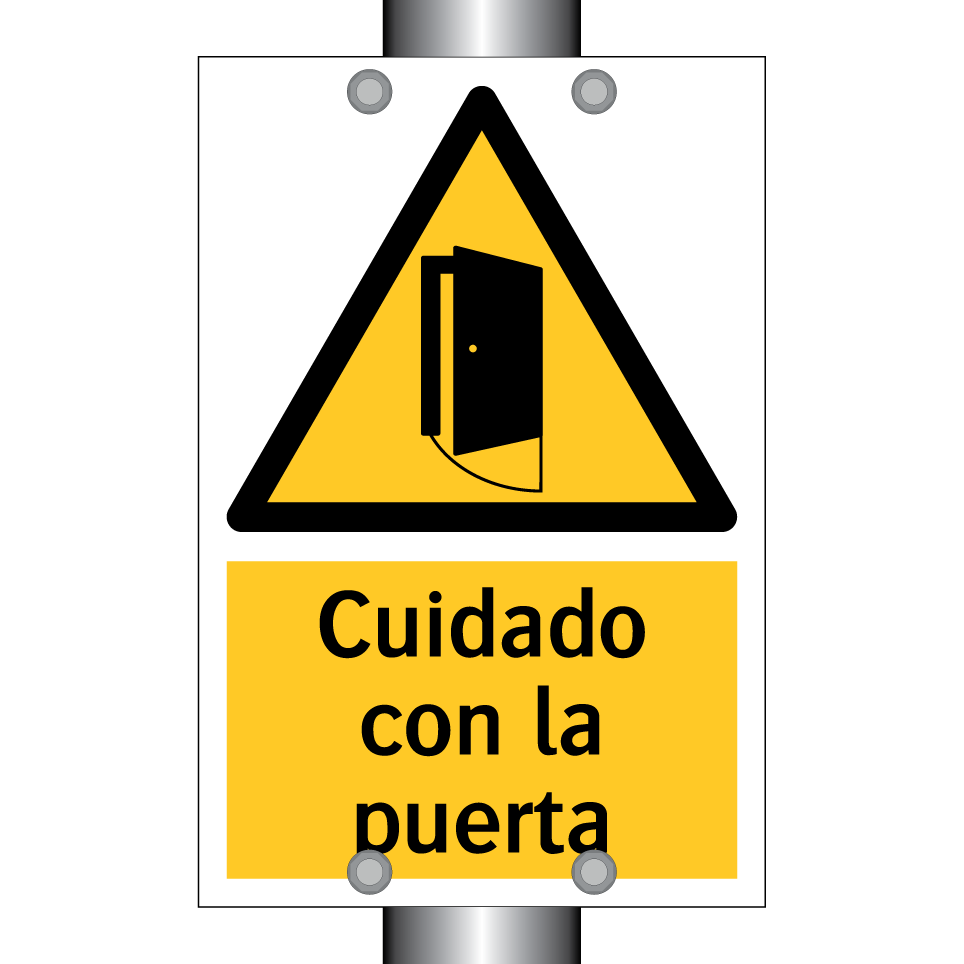Cuidado con la puerta