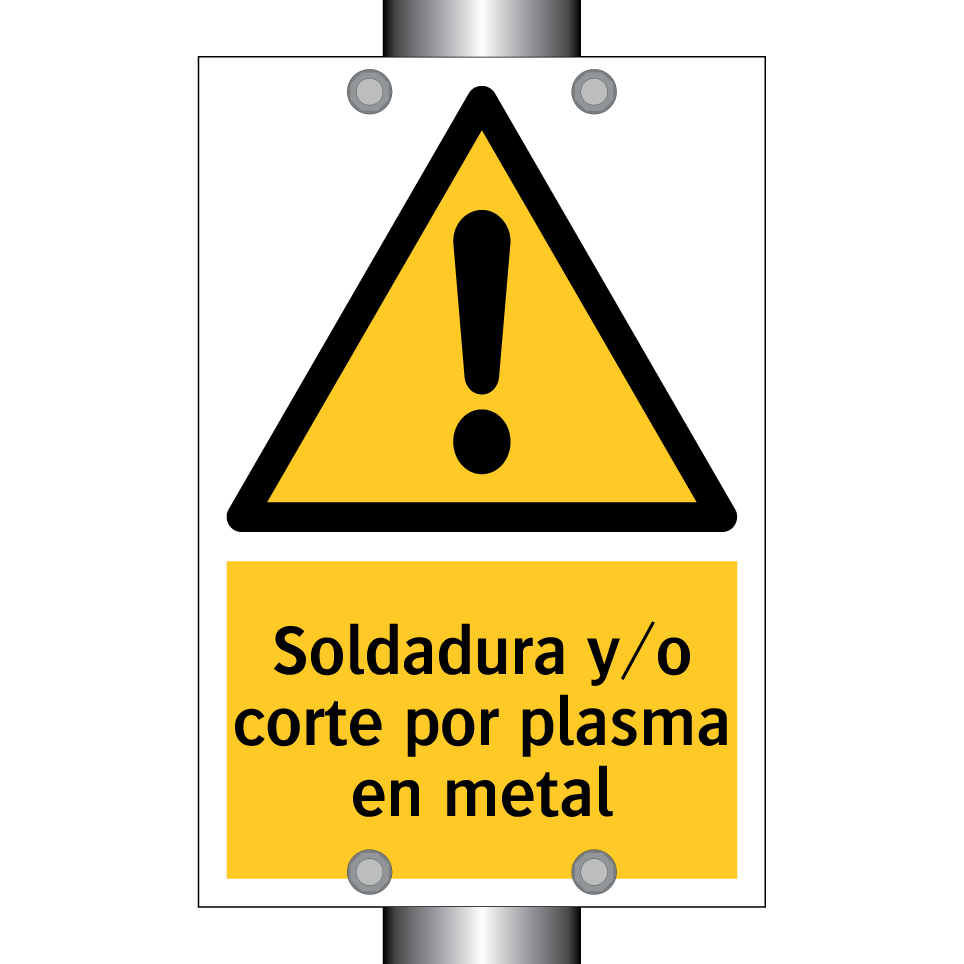 Soldadura y/o corte por plasma en metal