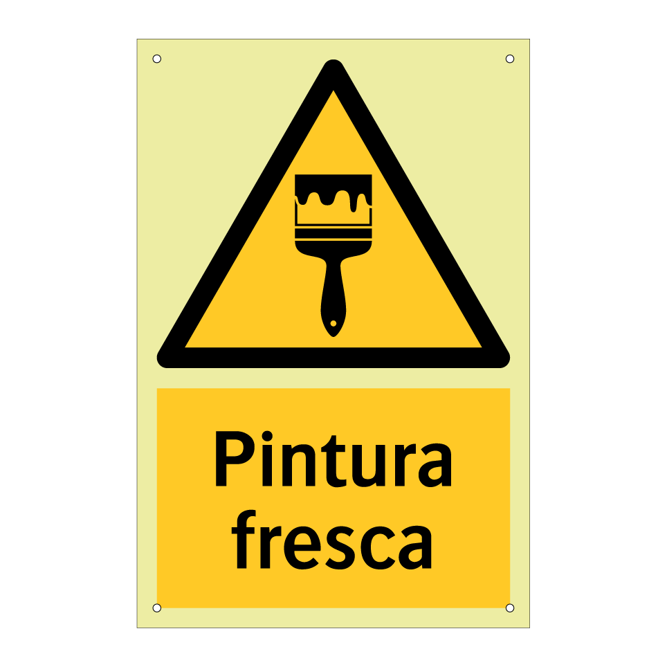 Pintura fresca