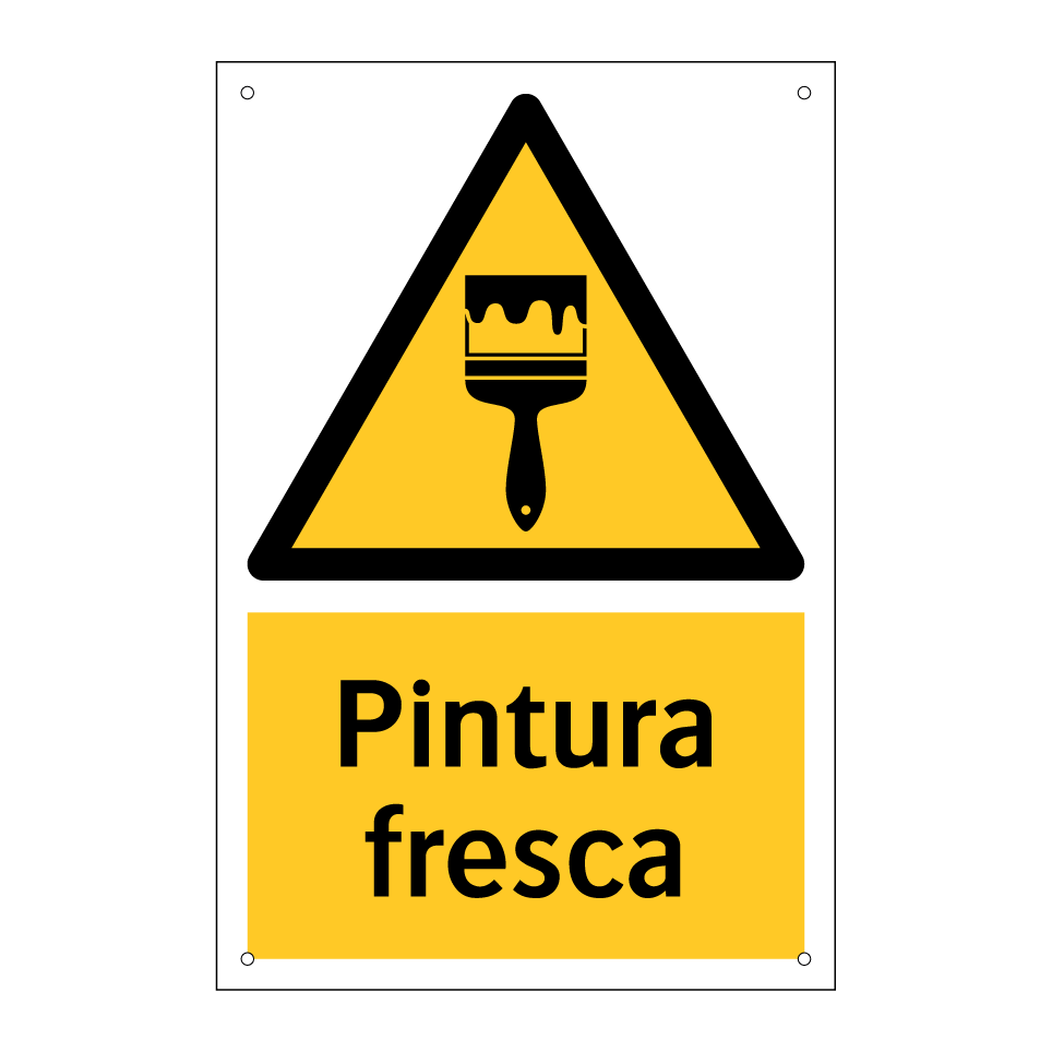 Pintura fresca