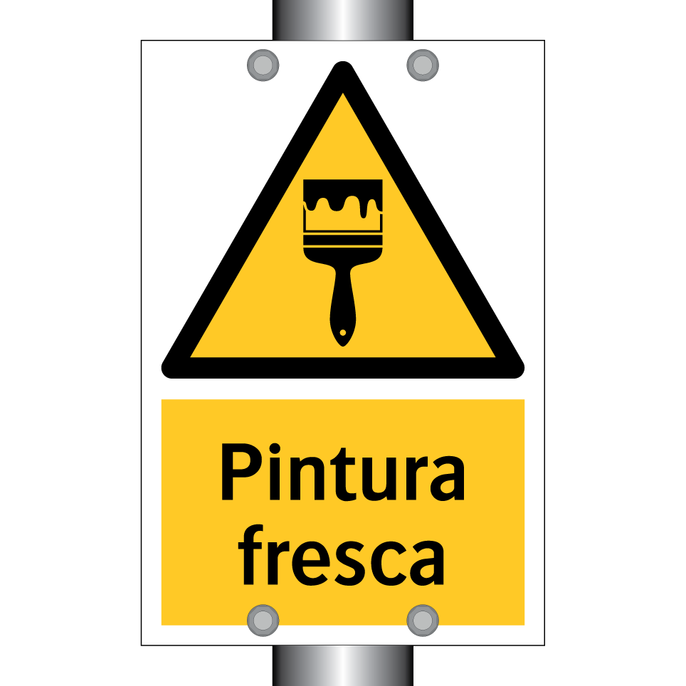 Pintura fresca