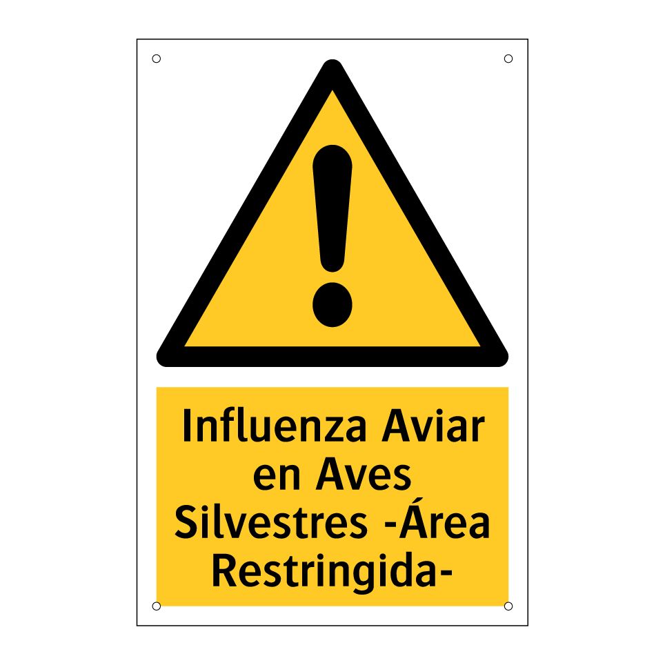 Influenza Aviar en Aves Silvestres -Área Restringida-