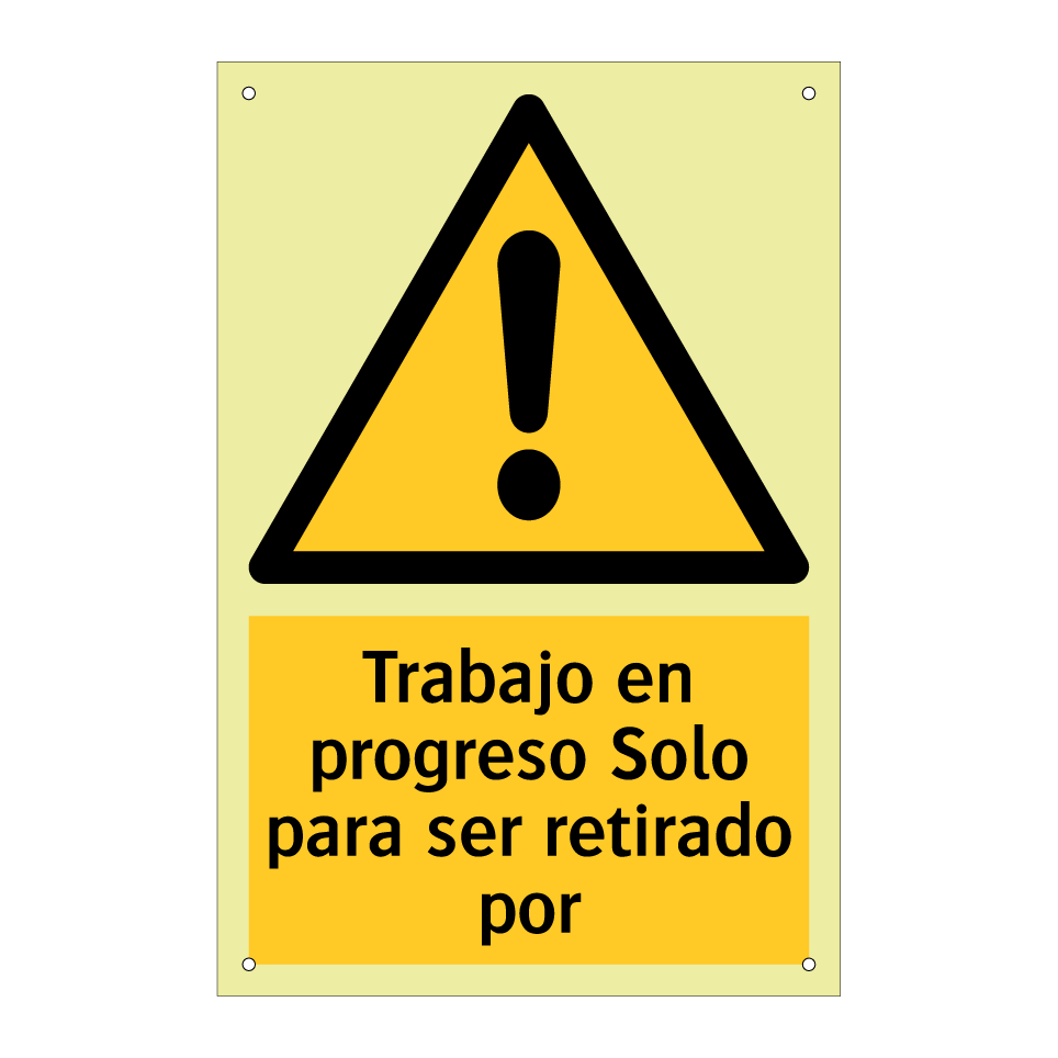 Trabajo en progreso Solo para ser retirado por