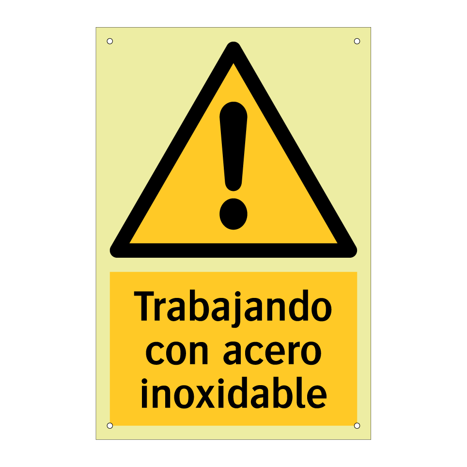 Trabajando con acero inoxidable