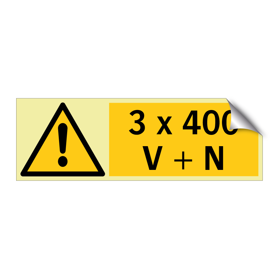 3 x 400 V + N