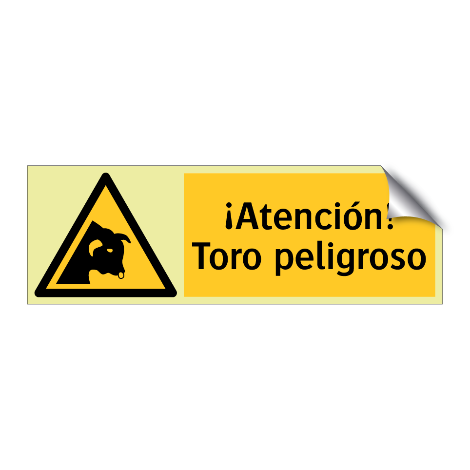 ¡Atención! Toro peligroso
