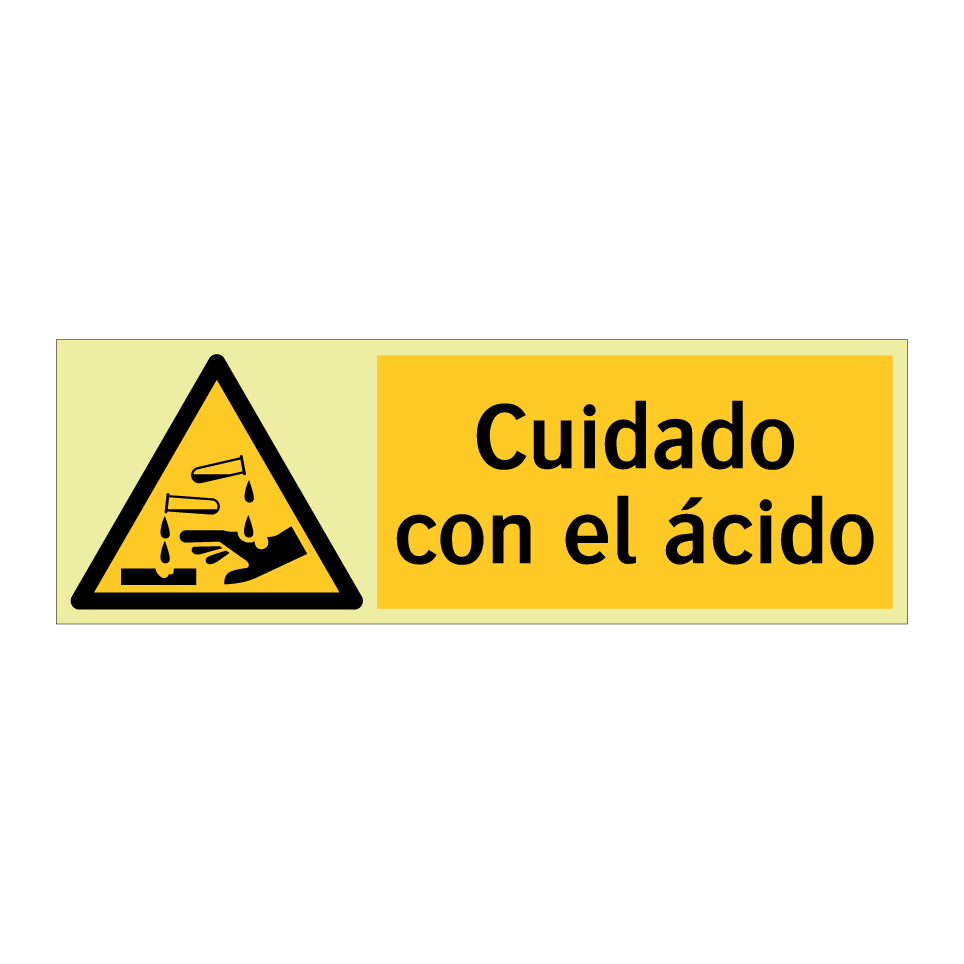 Cuidado con el ácido