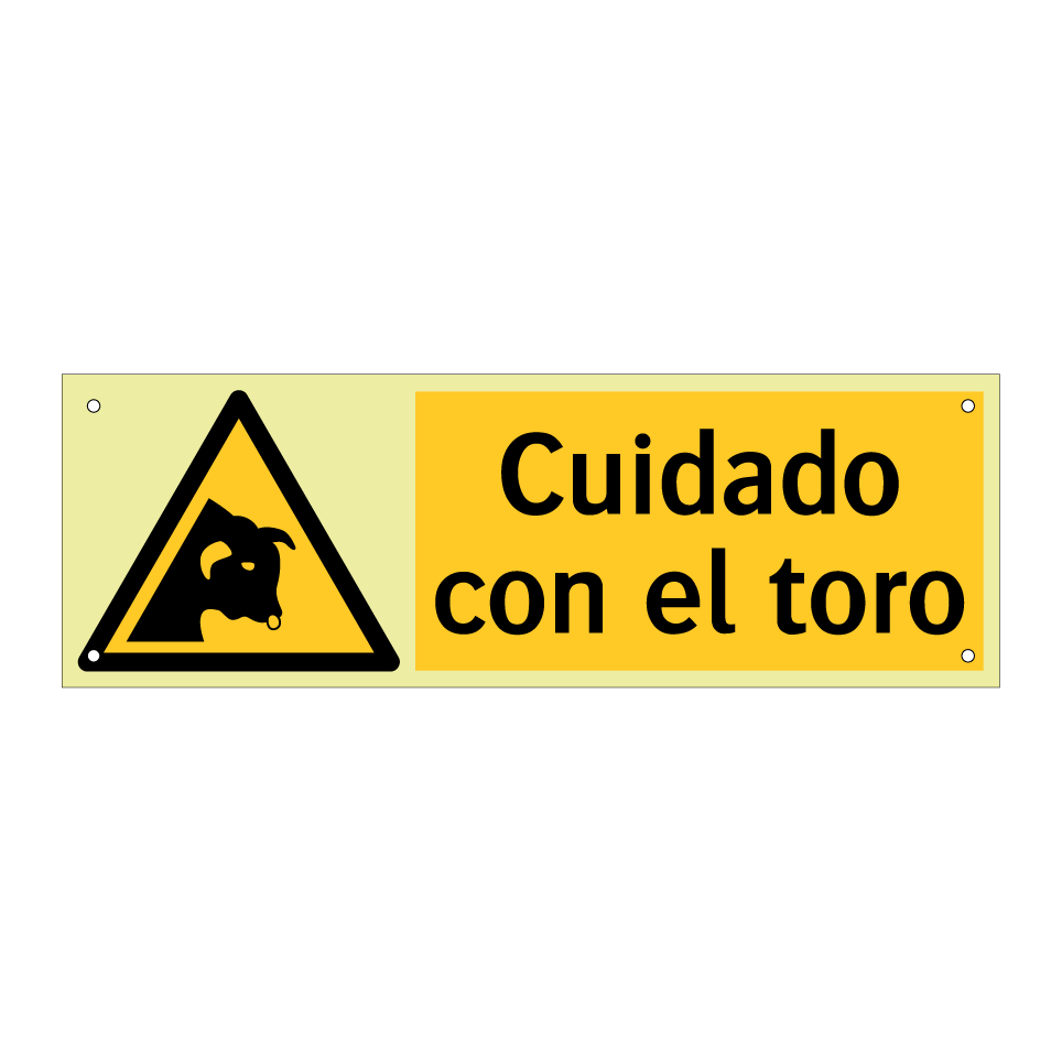Cuidado con el toro