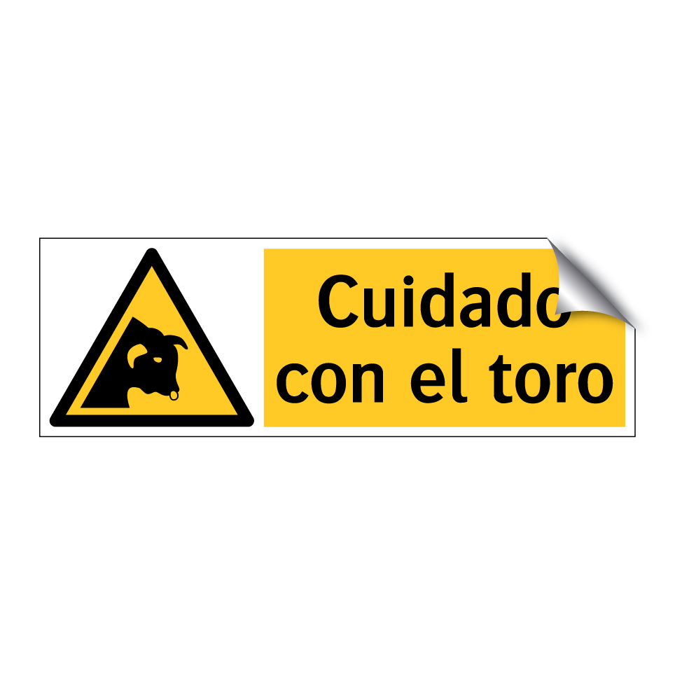 Cuidado con el toro
