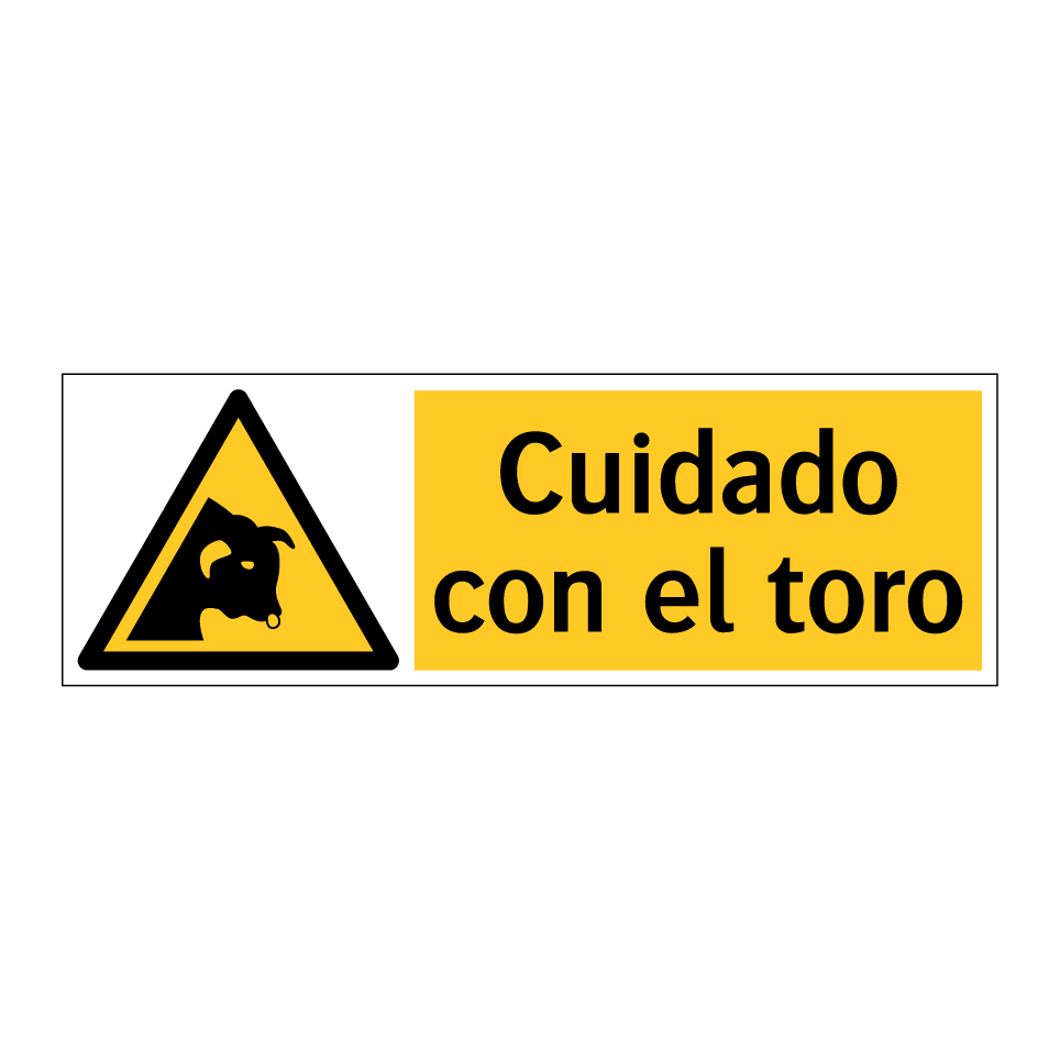 Cuidado con el toro