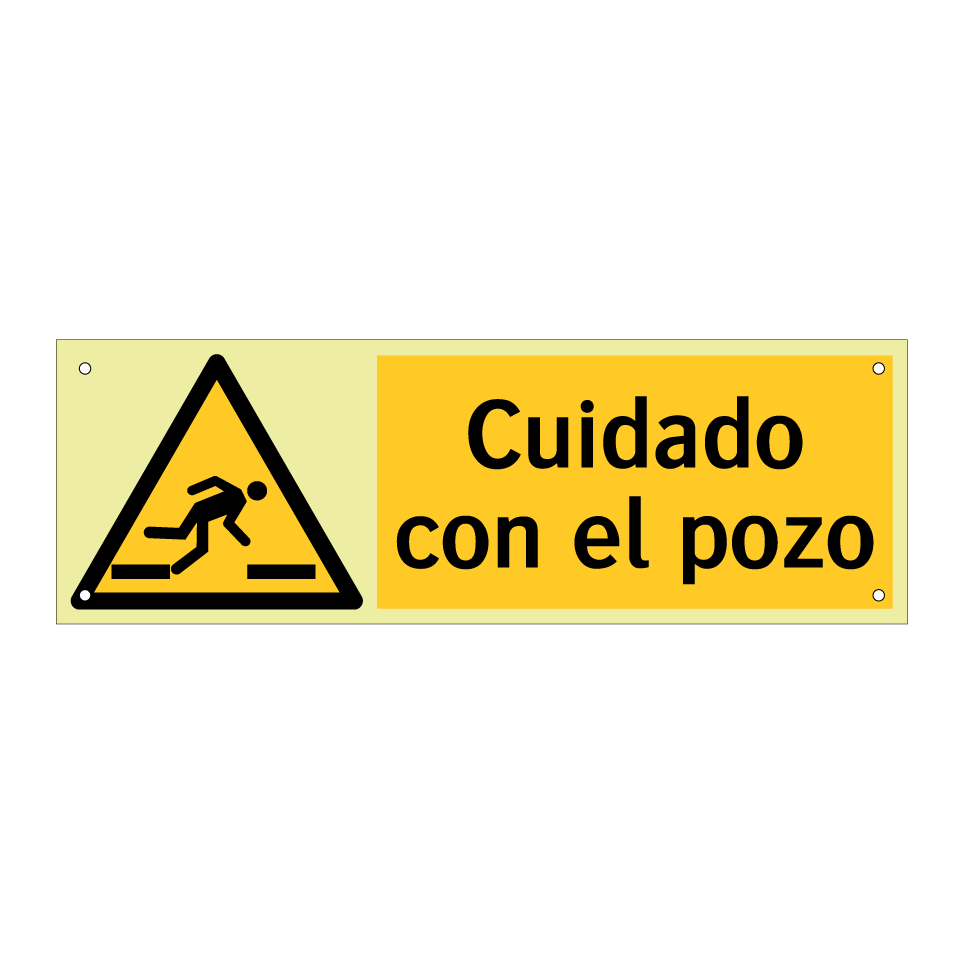 Cuidado con el pozo