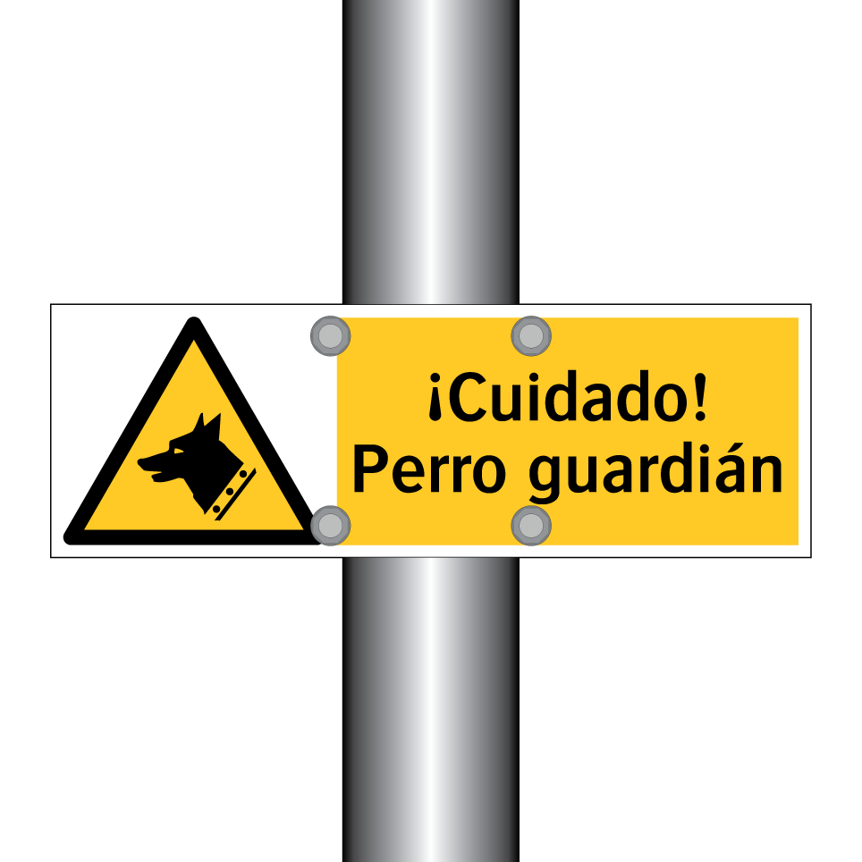 ¡Cuidado! Perro guardián