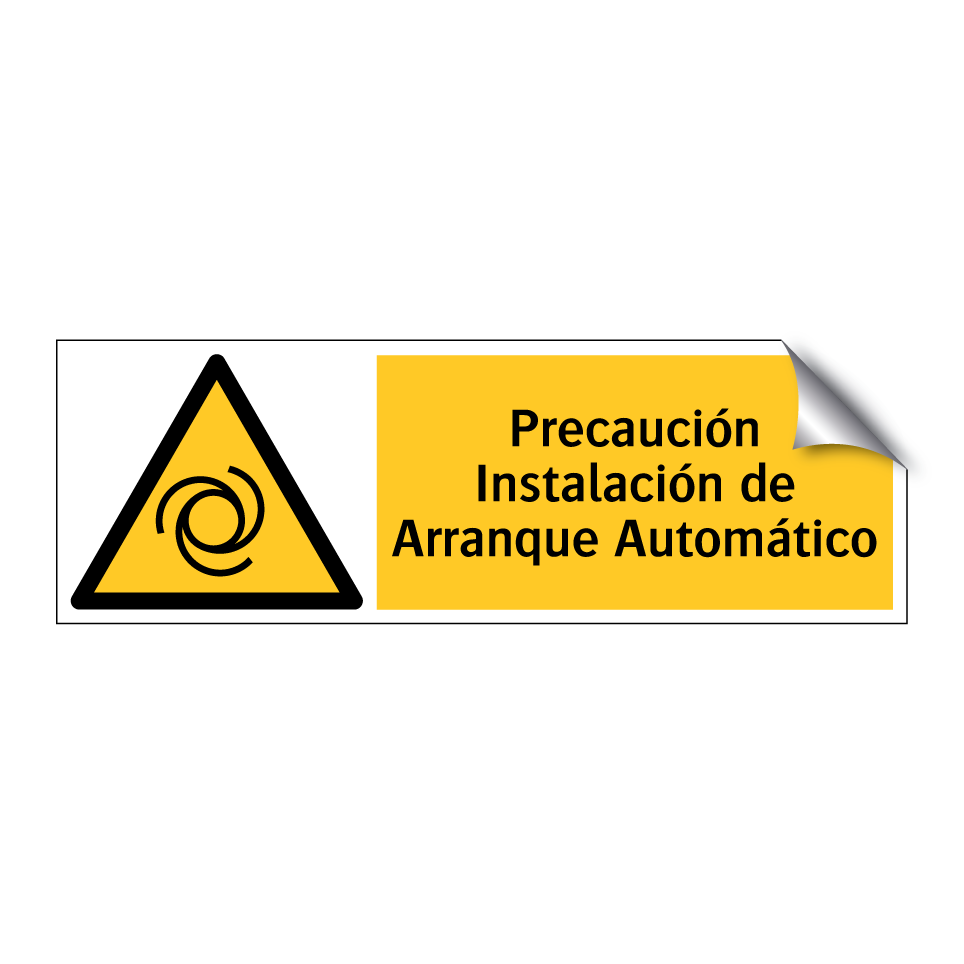 Precaución Instalación de Arranque Automático