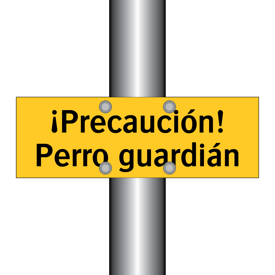 ¡Precaución! Perro guardián