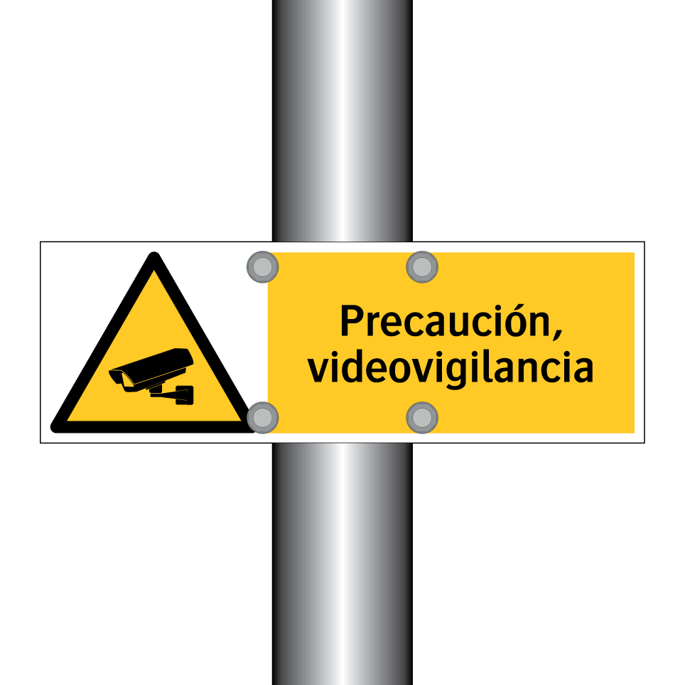 Precaución, videovigilancia