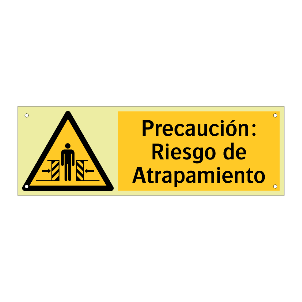 Precaución: Riesgo de Atrapamiento