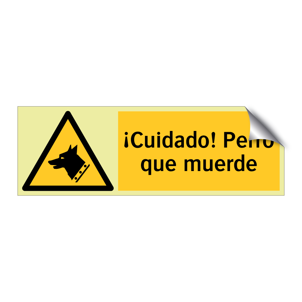 ¡Cuidado! Perro que muerde