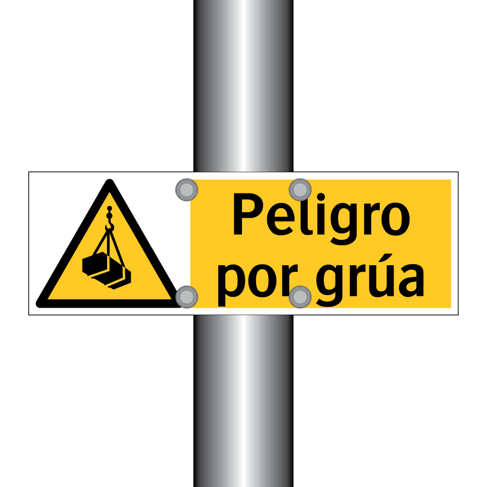 Peligro por grúa