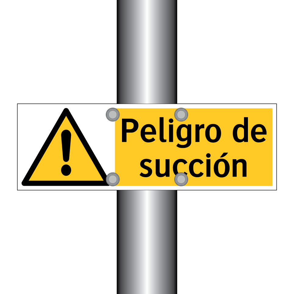 Peligro de succión