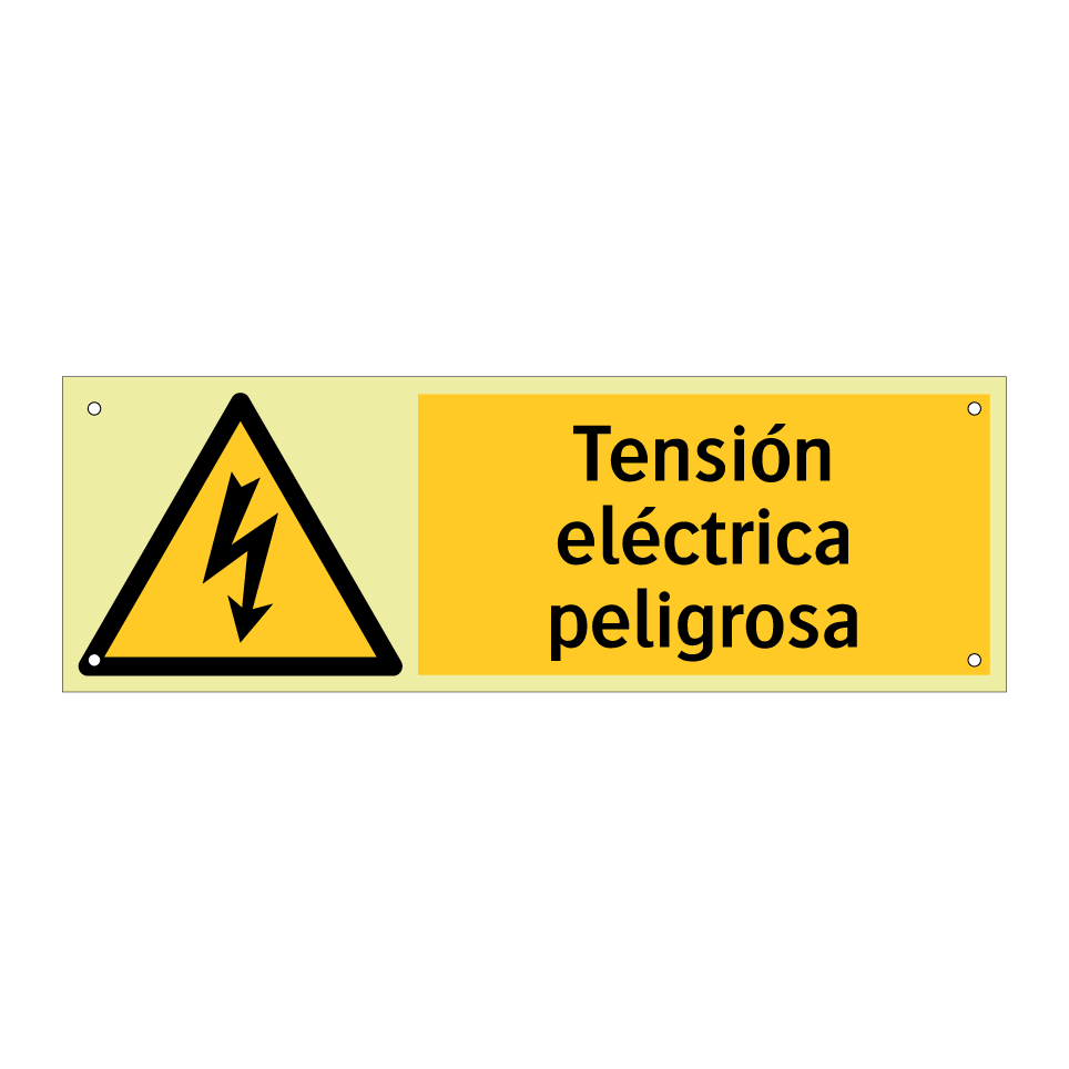 Tensión eléctrica peligrosa