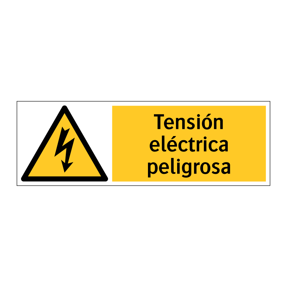Tensión eléctrica peligrosa
