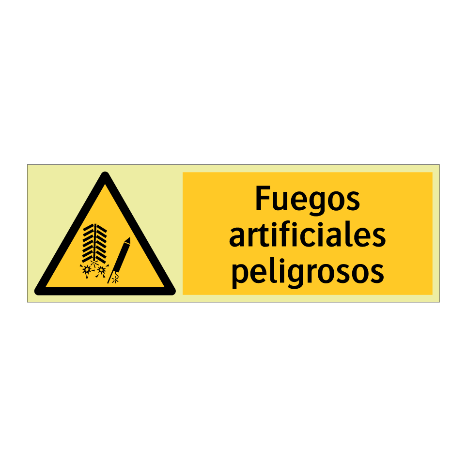 Fuegos artificiales peligrosos