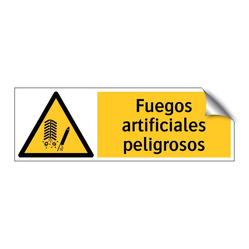 Fuegos artificiales peligrosos