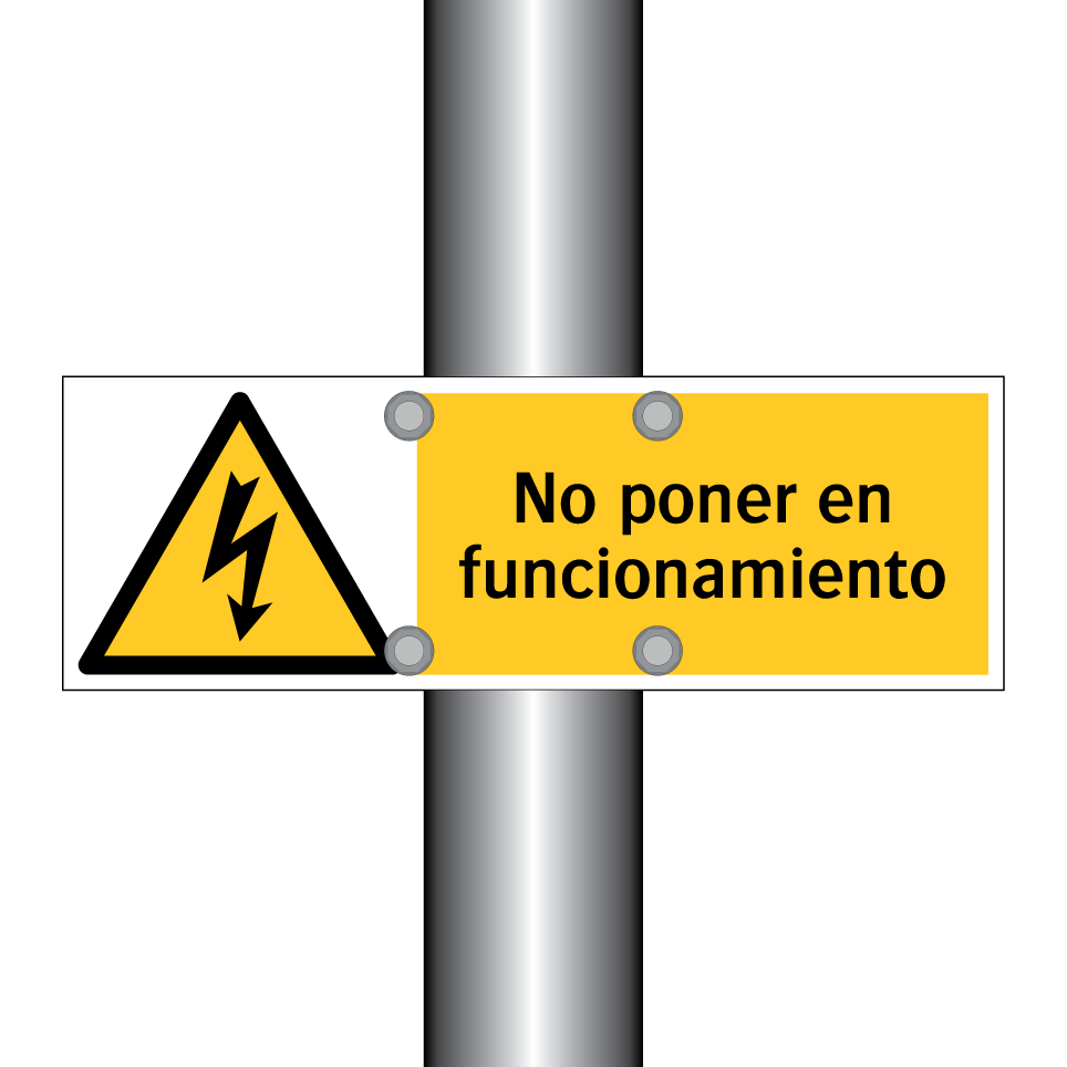 No poner en funcionamiento