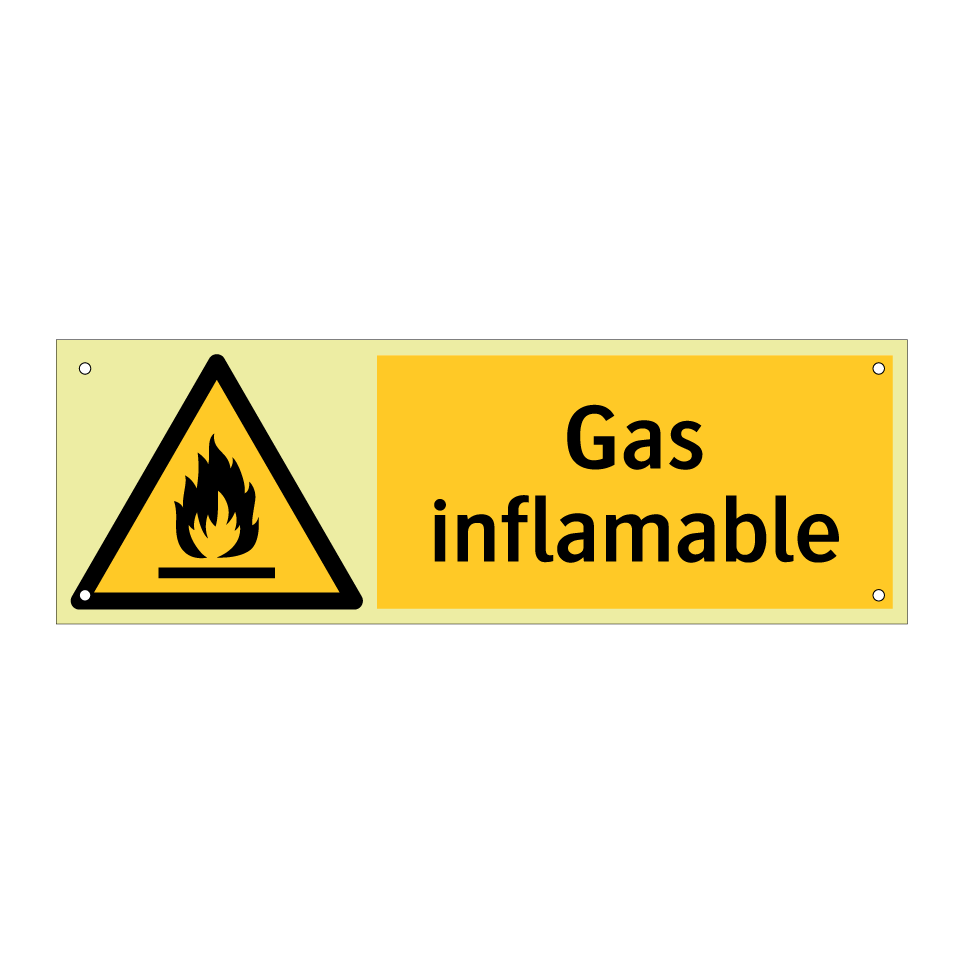 Gas inflamable